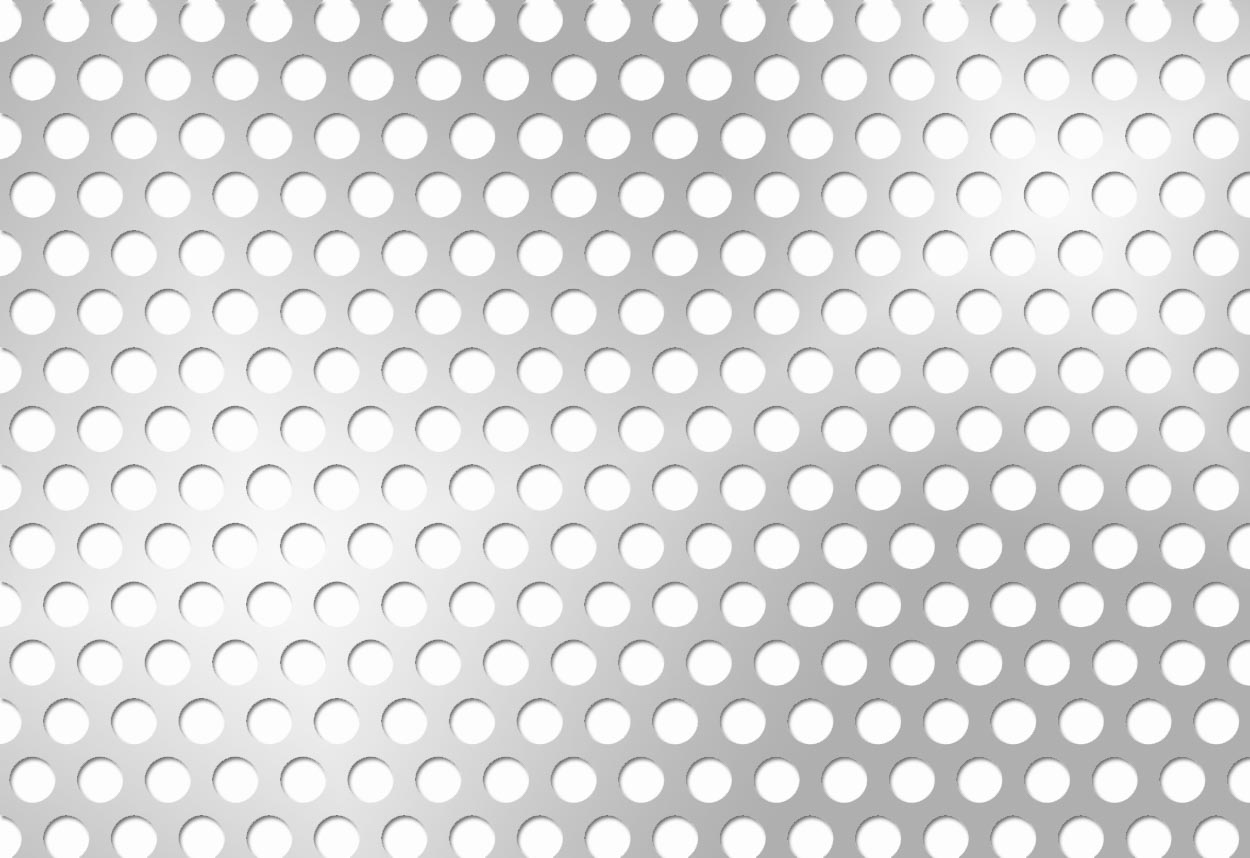 Tablă perforată inox AISI304 1250x2500x1.5 R7 T10 60°