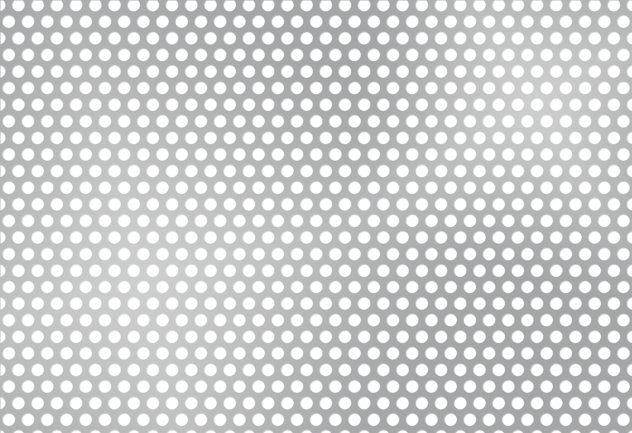 Tablă perforată inox AISI316L 1000x2000x1 R3,5 T5 60°