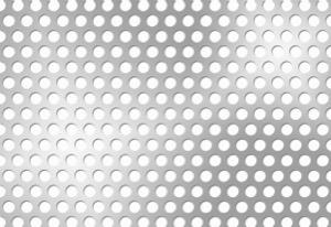 Tablă perforată inox AISI304 1250x2500x1.5 R7 T10 60°