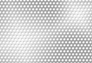 Tablă perforată zincată DX51D+Z 1000x2000x0.5 R5 T7 60°