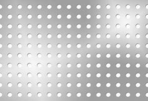 Tablă perforată zincată DX51D+Z 1000x2000x1.5 R6 U12,5X12,5 90°